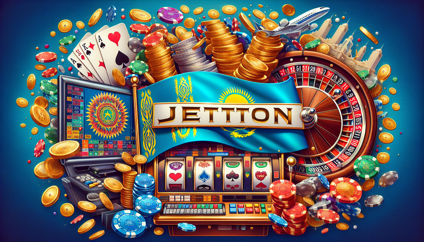 Главная страница онлайн казино JetTon